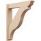 Ekena Millwork 5 1/2-in W x 26-in D x 30-in H Funston Trad Rough Cedar Woodgrain TimberThane Outlooker, Primed Tan OUTUR055X26X30FST04RCPR - alternate 1